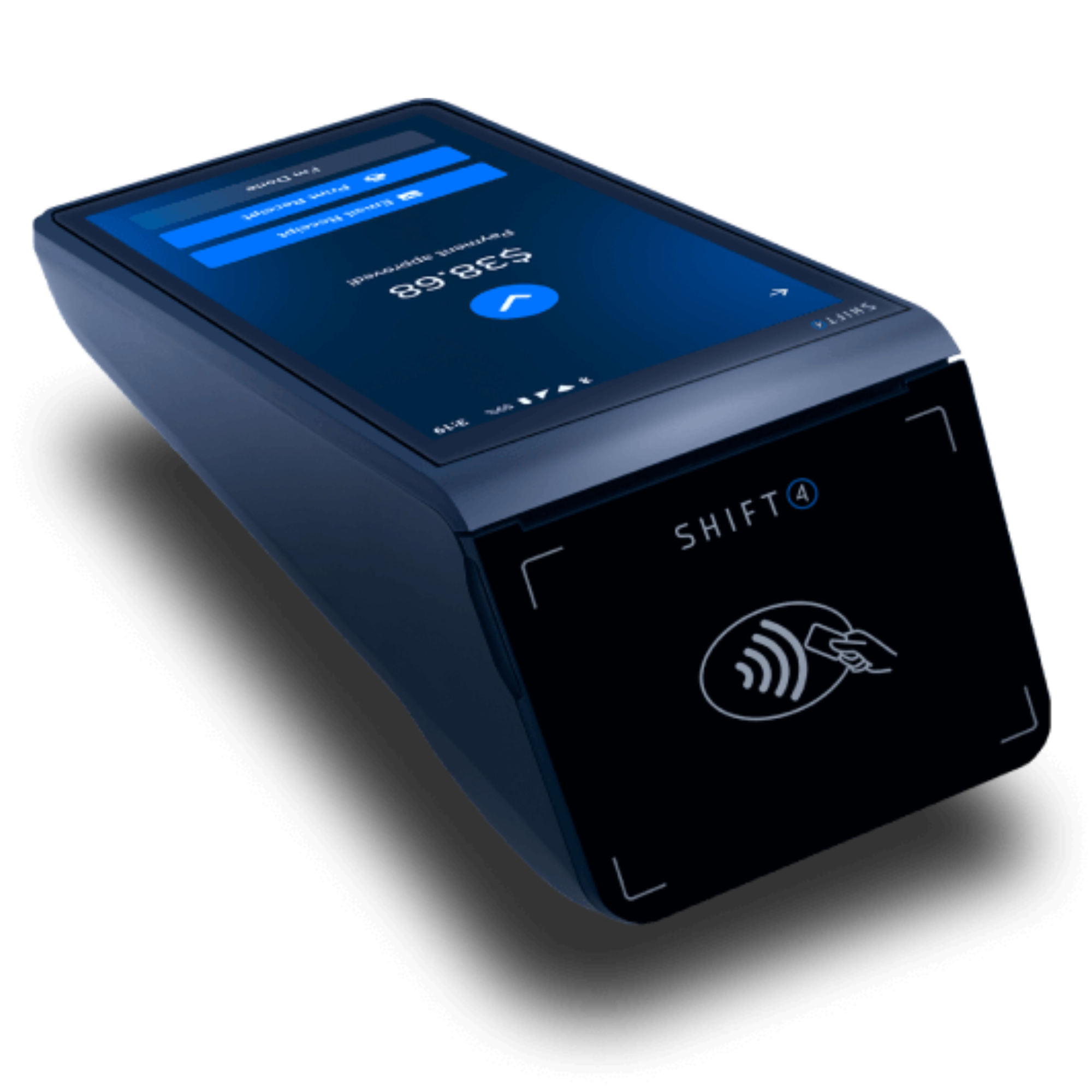 Shift4 One terminal — head-on view