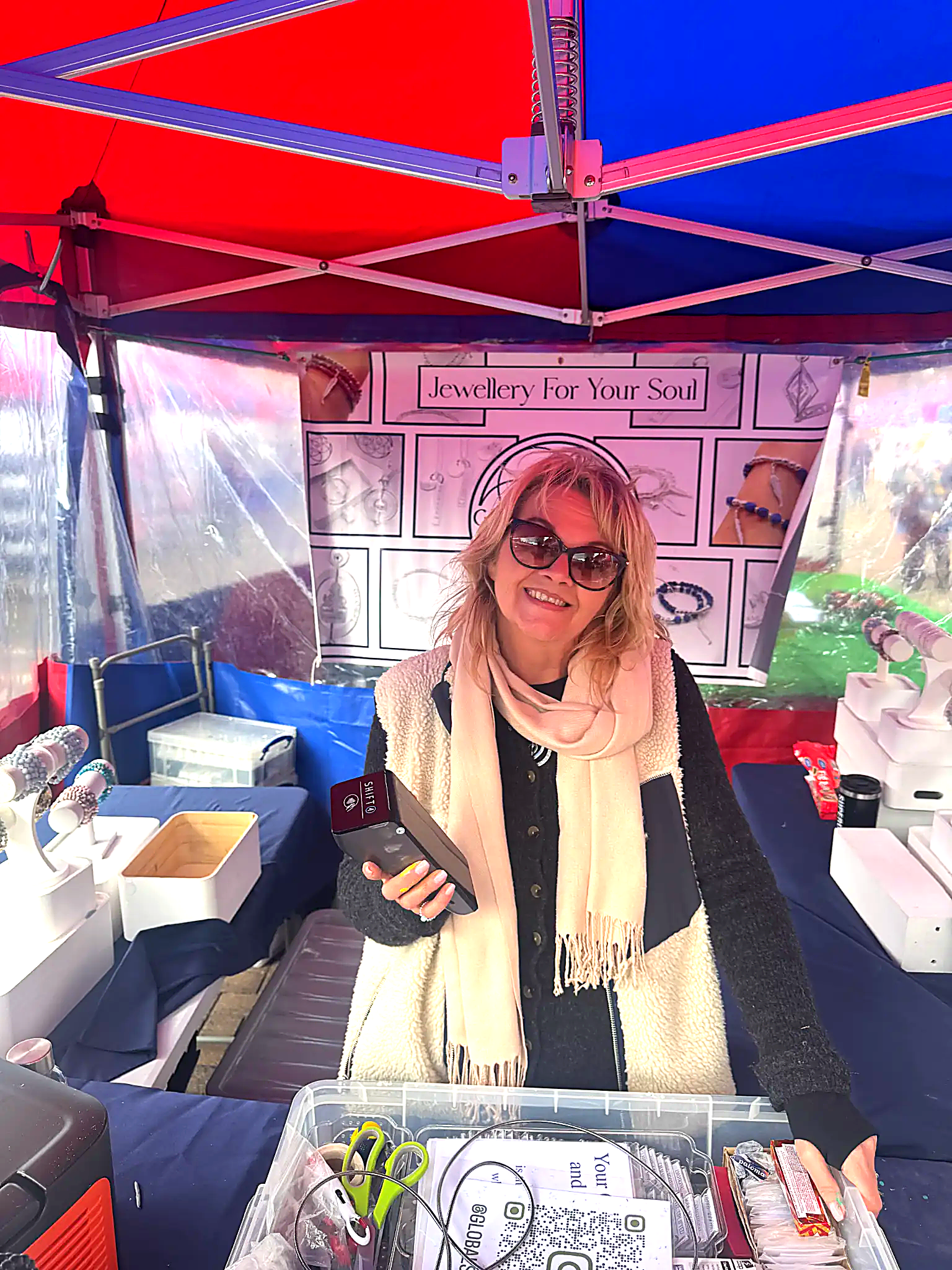 Jewellery For Your Soul trader with Shift4 One terminal